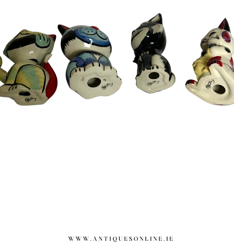 Set of Lorna Bailey cats