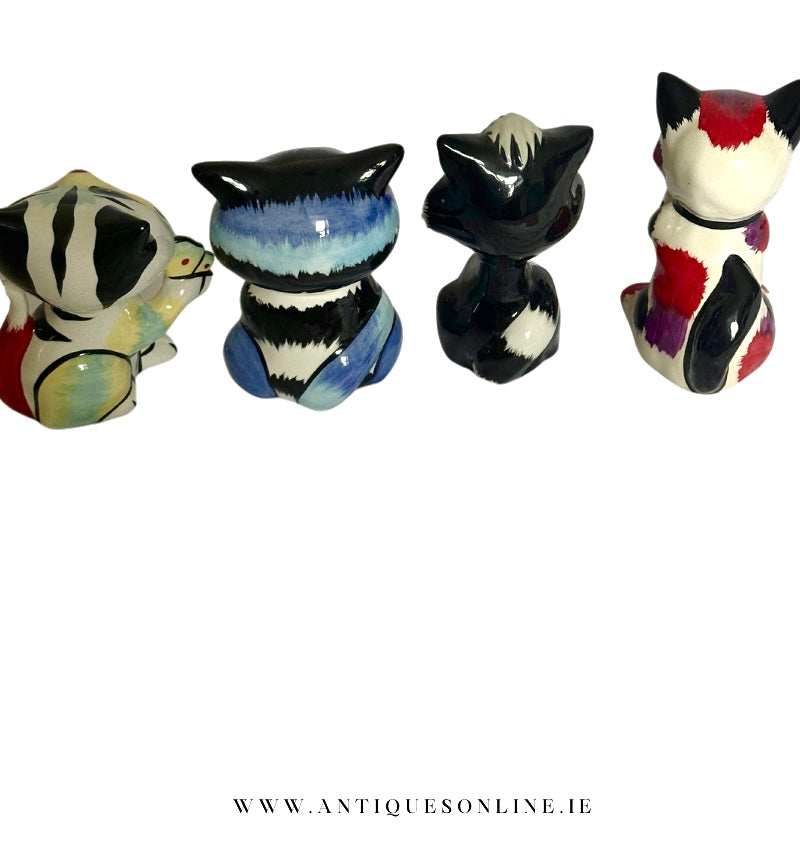 Set of Lorna Bailey cats