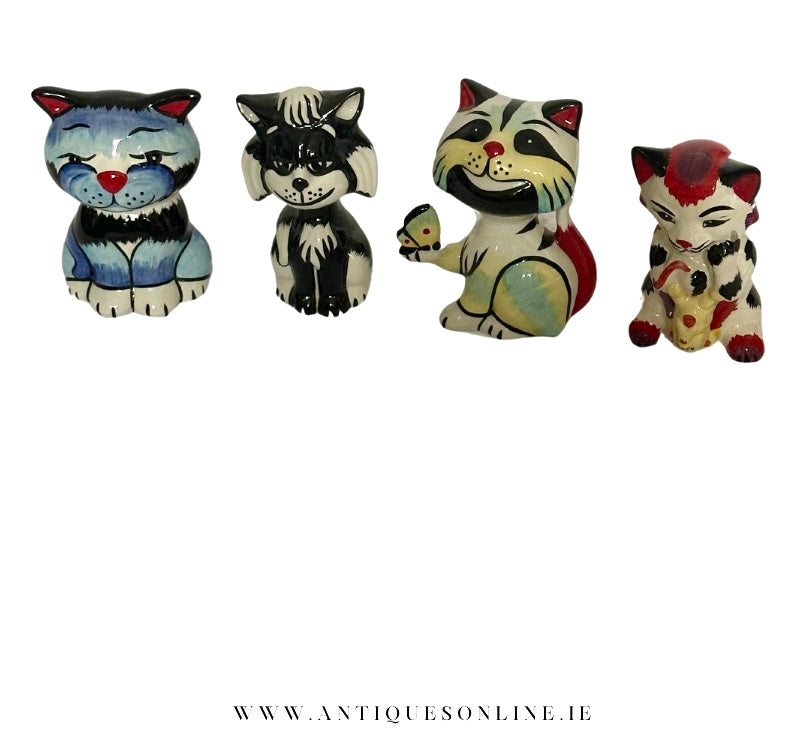 Set of Lorna Bailey cats