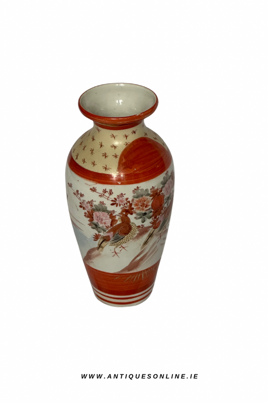 Japanese Kutani Porcelain Vase