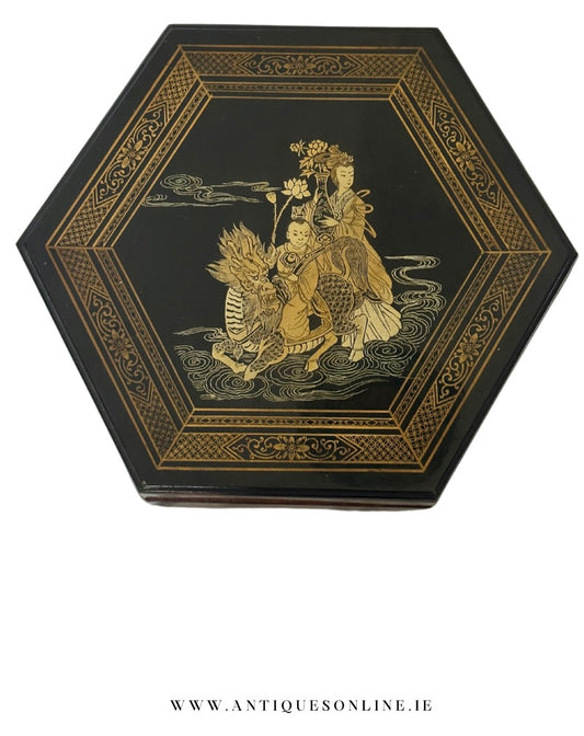 Asian Hexagon Storage Box